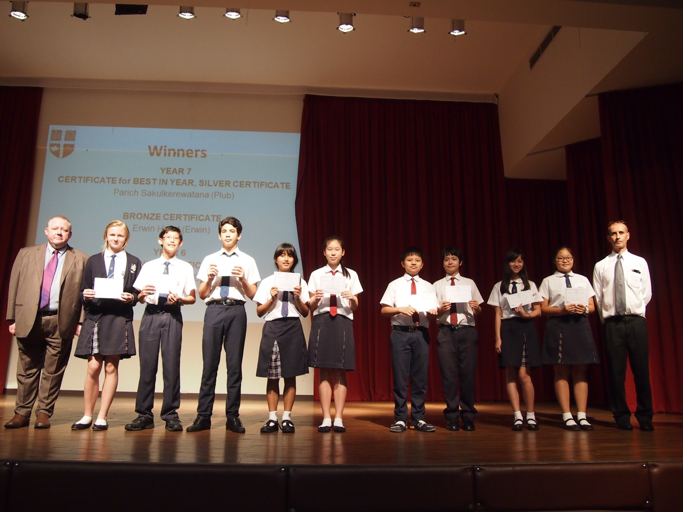 Regent's International School Mathematics Awards